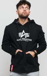 Alpha Industries Basic Hoody černá