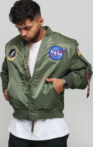 Alpha Industries A - 1 VF NASA olivová