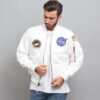 Alpha Industries MA - 1 VF NASA bílá XL