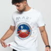 Alpha Industries Mission To Mars Tee bílé XXL