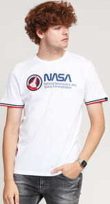 Alpha Industries NASA Retro Tee bílé XXL