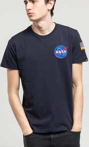 Alpha Industries Space Shuttle Tee navy S