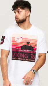 Alpha Industries Viking 76 Tee bílé XL