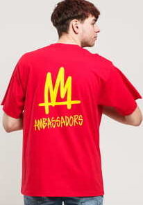 Ambassadors Double Mark Tee červené XL