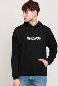 Ambassadors Script Hoodie černá XL