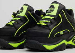 Buffalo Classic Leather black / neon yellow EUR 41