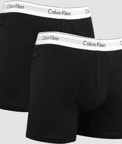 Calvin Klein 2Pack Boxer Briefs odern Cotton C/O černé