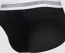 Calvin Klein 3Pack Hip Brief Cotton Slip černé / bílé S