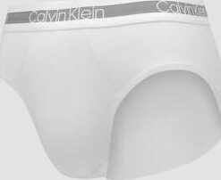 Calvin Klein 3Pack Hip Brief Cotton Slip bílé / černé XL