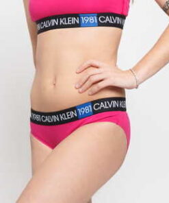 Calvin Klein Bikini - Slip 1981 tmavě růžové XS