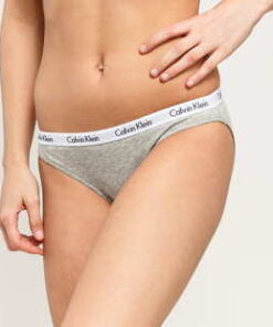 Calvin Klein Bikini - Slip 3 Pack světle růžové / bílé / melange šedé XS