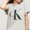 Calvin Klein CK ONE SS Crew Neck Tee melange šedé L