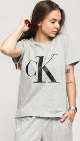 Calvin Klein CK ONE SS Crew Neck Tee melange šedé L