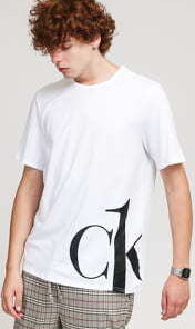 Calvin Klein CK ONE SS Crew Neck Tee bílé XL