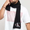 CALVIN KLEIN JEANS Basic Women Knitted Scarf černá