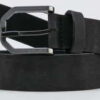 CALVIN KLEIN JEANS Essential Faceted 3.5 Belt černý 105