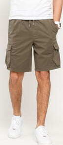 CALVIN KLEIN JEANS M CKJ 026 Simple Washed Cargo Short olivové 36