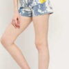 CALVIN KLEIN JEANS W Mid Rise Short da128 bleached grafitti 29