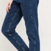 CALVIN KLEIN JEANS W Mom Jeans da130 dark blue stone shank icn 30