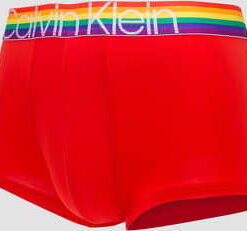 Calvin Klein The Pride Edit Low Rise Trunk červené / multicolor XL