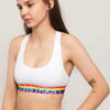 Calvin Klein Unlined Bralette bílé / multicolor XS