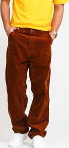 Carhartt WIP Corduroy Single Knee Pant brandy rinsed 33/32