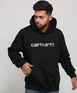 Carhartt WIP Hooded Carhartt Sweat černá