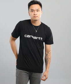 Carhartt WIP Script T-Shirt černé S