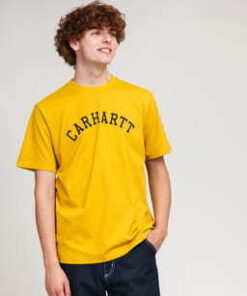 Carhartt WIP SS University Tee tmavě žluté L