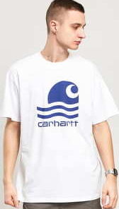 Carhartt WIP Swim Tee bílé M