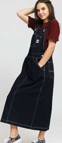 Carhartt WIP W' Bib Skirt Long navy L