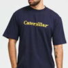 CATERPILLAR Basic Tee navy XL