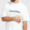 CATERPILLAR Basic Tee bílé XL