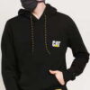 CATERPILLAR CAT Small Logo Hoodie černá XL