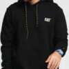 CATERPILLAR CAT Small Logo Hoodie černá L