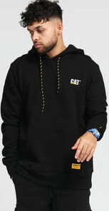 CATERPILLAR CAT Small Logo Hoodie černá L