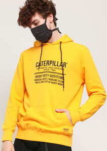 CATERPILLAR CATERPILLAR 1904 Hoodie tmavě žlutá XL