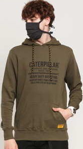 CATERPILLAR CATERPILLAR 1904 Hoodie tmavě olivová XL