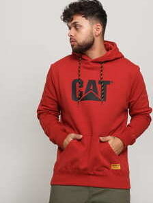 CATERPILLAR Classic CAT Pull Over tmavě oranžová L