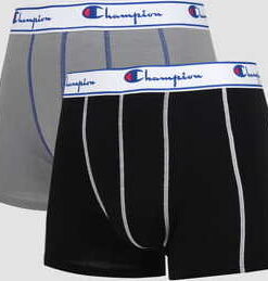 Champion 2 Pack Boxers černé / šedé XXL