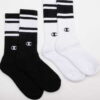 Champion 2 Pack Performance Socks černé / bílé EUR 43-46