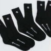 Champion 3 Pack Crew Socks černé