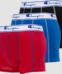 Champion BO Champ Plain 3 Pack modré / červené / černé