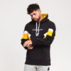 Champion Colorblock Printed Logo Hooded Sweatshirt S