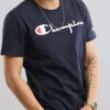 Champion Crewneck T-Shirt navy S