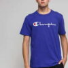 Champion Crewneck T-Shirt fialové S