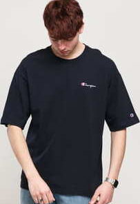 Champion Crewneck T-Shirt navy XL