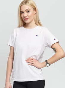 Champion Crewneck Tee světle fialové L