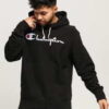 Champion Hooded Sweatshhirt černá S