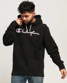 Champion Hooded Sweatshhirt černá S